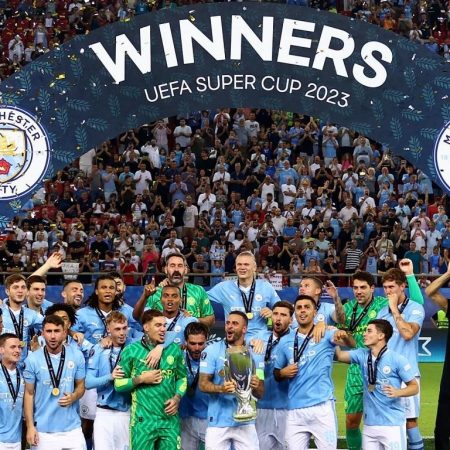 Man City giành Siêu cúp châu Âu